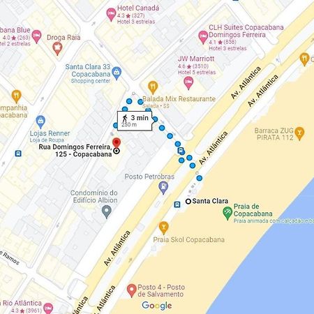 M30 - Flat A 3 Minutos Da Praia De Copacabana Рио-де-Жанейро Экстерьер фото